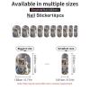 Funny Cute Squirrel Nail Stickers 50 Sheets Gloss Nail Strips Bundle Long Lasting Gel Nail Stickers Art Decals Easy to Apply and Remove for Women DIY Decorations view 3