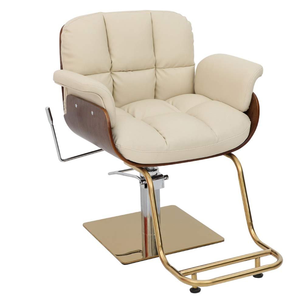 A1DFDFGOQSFG Hair Cutting Salon Chair Hair Salon Chair in Beauty Personal Care Barber Chairs Heavy Duty Reclining Hydraulic Hair Styling Chair Salon Styling Beauty Equipment