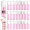 100 Pcs 2 oz Plastic Foam Pump Bottle Refillable 60ml Travel Mousse Foaming Soap Dispenser Mini Eyelash Cleaning Foam Bottle Dispenser for Face Wash Lash Shampoo Skin Care view 1