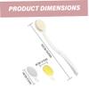 Back Scrubber for Shower, Shower Back Scrubber 20 Inch Long Handled Scrub Brush for with Soft Bristle, Suitable for Men and Women view 2