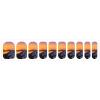 Greece Island Sunset Landscape Nail Stickers 50 Sheets Gloss Nail Strips Bundle Long Lasting Gel Nail Stickers Art Decals Easy to Apply and Remove for Women DIY Decorations view 1