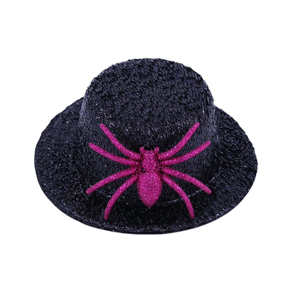 ZONEBEST Halloween Hairpins,Tiny Cowgirl Hairpins With Spiders For Western Theme Parties Cosplay Halloween Leprechaun Accessories