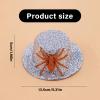 ZONEBEST Halloween Hairpins,Tiny Cowgirl Hairpins With Spiders For Western Theme Parties Cosplay Halloween Leprechaun Accessories view 4