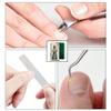 3PCS Eagle Beak Nail Clipper Set, Anti-Splash Stainless Steel Slanted Clippers with Storage Box, Rust-Resistant view 2