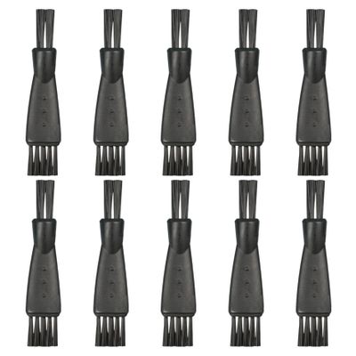 10PCS 2.4 Inch Double-Sided Clipper Cleaning Brush for Razors, Shaver, Hair Trimmer Barber Shop