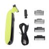 Men's Electric Body Hair Trimmer, Water with Skin Protector, 4 Guard Combs for Trimming view 1