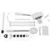 2-in-1 Facial Steamer, Professional Facial Steamer with 3/5X LED Magnifying, 3.94-7.87in Adjustable Height, Ozone Salon Spa Skin Care Equipment for Beauty Clinics, Spa Centers, Homes view 4