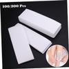 Beaupretty 100pcs Hair Rmoval Wax Strip Kit Soft Flexible Strong for Salon Professionals view 4