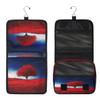 Tangopi Travel Hanging Toiletry Bag for Women Men Red Tree Art Large Makeup Organizer Portable Cosmetic Pouch Waterproof Bathroom Wash Bag view 3