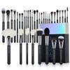 Jessup Makeup Brushes Set Professional 35pcs Premium Synthetic Labeled Make up Brush for Foundation Eyeshadow Concealer Contour Eyeliner Blush Powder and Eyebrow, Cruelty-Free, Black T342 view 1