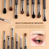 Jessup Makeup Brushes Set Professional 35pcs Premium Synthetic Labeled Make up Brush for Foundation Eyeshadow Concealer Contour Eyeliner Blush Powder and Eyebrow, Cruelty-Free, Black T342 view 4