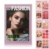 4-Layer Multi - Functional Beauty Book Kit- Style Makeup Palette Ingeniously Combines Eyeshadows, Blushes, Highlighters, Contour Powders In One,Best Choice for A Gift for Women (U201B) view 1