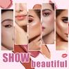 4-Layer Multi - Functional Beauty Book Kit- Style Makeup Palette Ingeniously Combines Eyeshadows, Blushes, Highlighters, Contour Powders In One,Best Choice for A Gift for Women (U201B) view 4