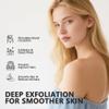 Exfoliating Glove for Body Shower Scrubber Exfoliator Dead Skin Remover Korean Kessa Glove Reusable,Natural Purple(1 Pack) view 2