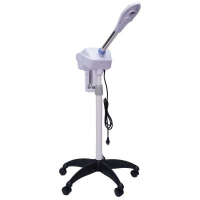Face Steamer for Professional Skin Rejuvenation, 750W Facial Steamer with 5*Gimbal Wheels, Ozone Face Humidifier-Pore Opener and Skin Cleanser for Home, Spa, Clinic