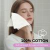 Classycoo Compressed Towel 120 PCS with 2 Carrying Cases,Disposable Mini Tablets Portable Face Towel Cotton Coin Tissue for Travel, Camping, Hiking, Sport, Home Hand Wipes, Outdoor Activities (Purple) view 3