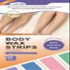 Body Hair Removal 80 Strips 2 Sizes and 4 Oil Wipes Waxing Strip Dual Sides Brazilian Wax for Women Men Face Arms Legs Underarm Back Waxing Kit Suit Many Skin Odourless view 1