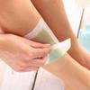 Body Hair Removal 80 Strips 2 Sizes and 4 Oil Wipes Waxing Strip Dual Sides Brazilian Wax for Women Men Face Arms Legs Underarm Back Waxing Kit Suit Many Skin Odourless view 3
