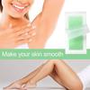 Body Hair Removal 80 Strips 2 Sizes and 4 Oil Wipes Waxing Strip Dual Sides Brazilian Wax for Women Men Face Arms Legs Underarm Back Waxing Kit Suit Many Skin Odourless view 4