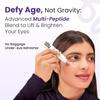Alive + Well No Baggage Under Eye Cream Gel, with Caffiene and Tripeptides, Crafted By Dermatologists for Dark Circle Removal, Puffiness & Crows Feet with Built-in Cooling Massage Applicator - 15ml view 2