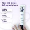 Alive + Well No Baggage Under Eye Cream Gel, with Caffiene and Tripeptides, Crafted By Dermatologists for Dark Circle Removal, Puffiness & Crows Feet with Built-in Cooling Massage Applicator - 15ml view 4