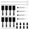 8 Pack 3ml Empty Mascara Tube with Eyelash Wand & 4pcs 3ml Syringes  Reusable and Refillable Eyelash Serum Containers for Lash Extensions, Glue, Cream  Includes Rubber Stoppers & Cleaning Brushes view 1