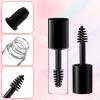8 Pack 3ml Empty Mascara Tube with Eyelash Wand & 4pcs 3ml Syringes  Reusable and Refillable Eyelash Serum Containers for Lash Extensions, Glue, Cream  Includes Rubber Stoppers & Cleaning Brushes view 3