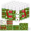 25 Pcs Christmas Peppermint Flavor Lip Balms Gifts Bulk Mini Peppermint Candy Flavor Moisturizing Lip Balms Elf Xmas Christian Party Favors Xmas Stocking Stuffer Bulk for Women Coworker Staff Employee view 1