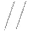2Pcs Nail Cleaning Cuticle Stick Stainless Steel Cuticle Pusher Nail Cleaner Remover Cutter Remover Dead Skin Polish Peeler Scraper Professional Manicure Pedicure Tool for Fingernails Toenails view 1