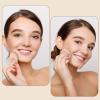 8 Pcs Oval Puff Facial Powder Blender Flat Makeup Sponge Puffs Foundation Sponge Beige Beauty Egg Smooth Air Cushion Puff for Natural Easy Soft Long Lasting Beginner Friendly view 4