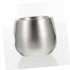 FOMIYES Double Layer Stainless Steel Shaving Bowl Durable Drop Lathering Mug for Quick Foaming Multiuse for Mens Shaving Routine Salon Home Use Versatile Grooming Accessory view 4