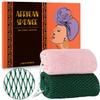 African Net Sponge Authentic - African Exfoliating Net Sponge Real African Wash Cloth - African Bath Sponge Loofah with Knots Exfoliator Net - Skin Smoother Scrub Net for Shower Body Scrubber view 1