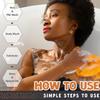 African Net Sponge Authentic - African Exfoliating Net Sponge Real African Wash Cloth - African Bath Sponge Loofah with Knots Exfoliator Net - Skin Smoother Scrub Net for Shower Body Scrubber view 4
