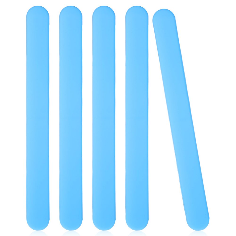 5Pcs Silicone Wax Stick, Silicone Stir Sticks Reusable Mixing Sticks for Resin, Epoxy, Liquid, Paint, Mask Stirring, Popsicle Stirring, DIY Crafts