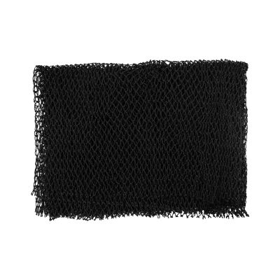 African Net Sponge, Nylon Exfoliating Bath Net Cloth Back Scrubber Towels Dead Skin Removal Shower Washcloth Long Body Scrub Cloth for Men & Women (Black)