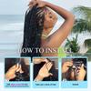 100g 3 bundles Human Braiding Hair Deep Water Wave Bulk 14 Inch P4/27 Curly for Boho Braids Extensions No Weft 3 Braids Per Pack Wet and Wavy Highlight view 2