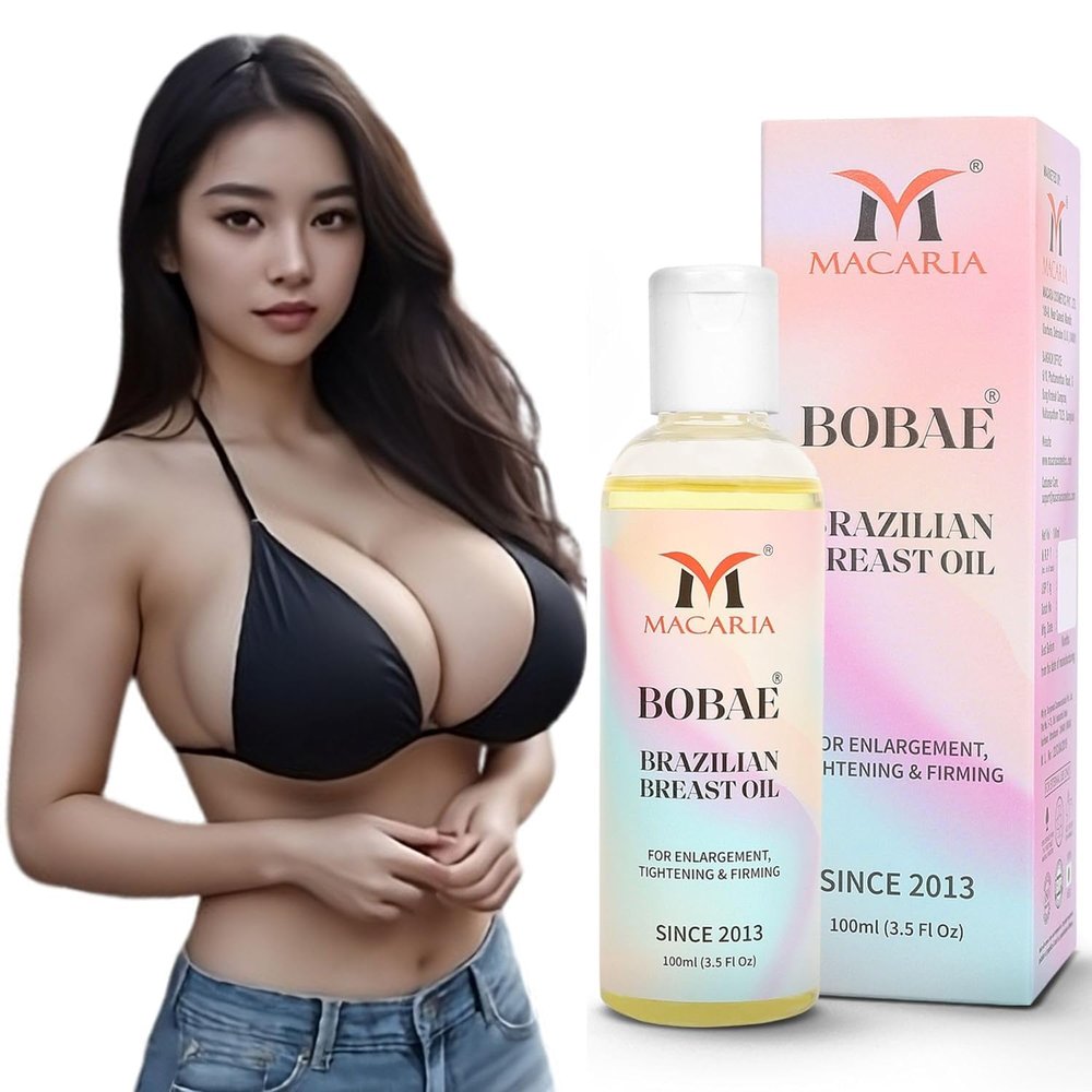MACARIA Bobae Brazilian breast Oil for sagging Breasts Bust boobs Enhancement Oil
