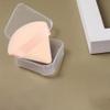 6Pcs Triangle powder puffs with 1Pc Storage Box Kit,Beige Soft velvet Face Makeup Sponge Powder Puffs Set for Face Powder Setting loose Powder Mineral Powder Cosmetic Foundation Blending Wet Dry view 4