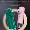 LIULIQ Portable Facial Mister, Handheld Face Humidifier with 30ML Water Tank and 0.3MM Nano Spray, Red Light Skin Rejuvenation + Blue Light Acne Removal for Weekends, Travel, and Daily Hydration view 3
