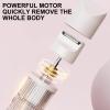 Pubic Hair Trimmer for Woman - Bikini Razor, Gr Woman,Body Hair Trimmer for | Double Head Rechargeable Waterproof Electric Groomer Epilator Razor for Shaving Legs Face Skin Grooming Private Area view 4