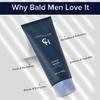 Comme Homme Hydrating Scalp Wash for Bald Men | Daily Face & Scalp Cleanser with Aloe, Basil, Tea Tree & Caffeine | Gently Cleanses, Soothes & Energizes | Pack of 2 (5 fl oz Each) view 3