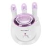 YUYTE 4 in 1 Wax Warmer,3 Roll On Wax Warmer,Anti Scald,220W Hair Removal Roll Machine for Home Use,Single Pot Transparent Lid (US Plug 110V) view 4