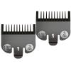 3mm Clipper Guard Fits for Wahl Clipper Guards Set,2Pack Compatible with Wahl 1 Guard,Guide Comb Attachment #1-1/8''(3mm),3mm Trimmer Guards Fits for Wahl 3114-001 Clippers,Black. view 1