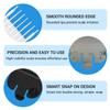 3mm Clipper Guard Fits for Wahl Clipper Guards Set,2Pack Compatible with Wahl 1 Guard,Guide Comb Attachment #1-1/8''(3mm),3mm Trimmer Guards Fits for Wahl 3114-001 Clippers,Black. view 3