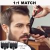 3mm Clipper Guard Fits for Wahl Clipper Guards Set,2Pack Compatible with Wahl 1 Guard,Guide Comb Attachment #1-1/8''(3mm),3mm Trimmer Guards Fits for Wahl 3114-001 Clippers,Black. view 4