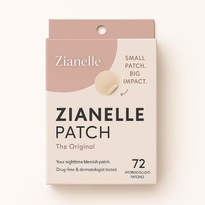 ZIANELLE Original patch The #1 Hydrocolloid Acne Pimple Patch for Shrinking Zits and Whiteheads in 1 use; Nighttime Spot Stickers for Face and Skin (72 Count)