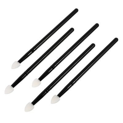 BELLIFFY 5PCS Silicone Eyeshadow Makeup Brush Set Soft Eye Makeup Tool for Women for Blending and Precision Application for Daily Use and Travel
