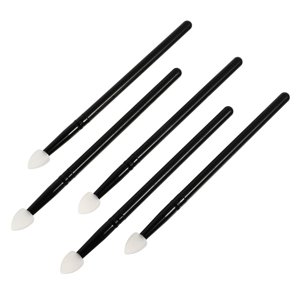 BELLIFFY 5PCS Silicone Eyeshadow Makeup Brush Set Soft Eye Makeup Tool for Women for Blending and Precision Application for Daily Use and Travel