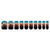 Clown Fish Nail Stickers 50 Sheets Gloss Nail Strips Bundle Long Lasting Gel Nail Stickers Art Decals Easy to Apply and Remove for Women DIY Decorations view 1