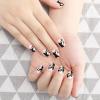 Kickboxing Nail Stickers 50 Sheets Gloss Nail Strips Bundle Long Lasting Gel Nail Stickers Art Decals Easy to Apply and Remove for Women DIY Decorations view 4